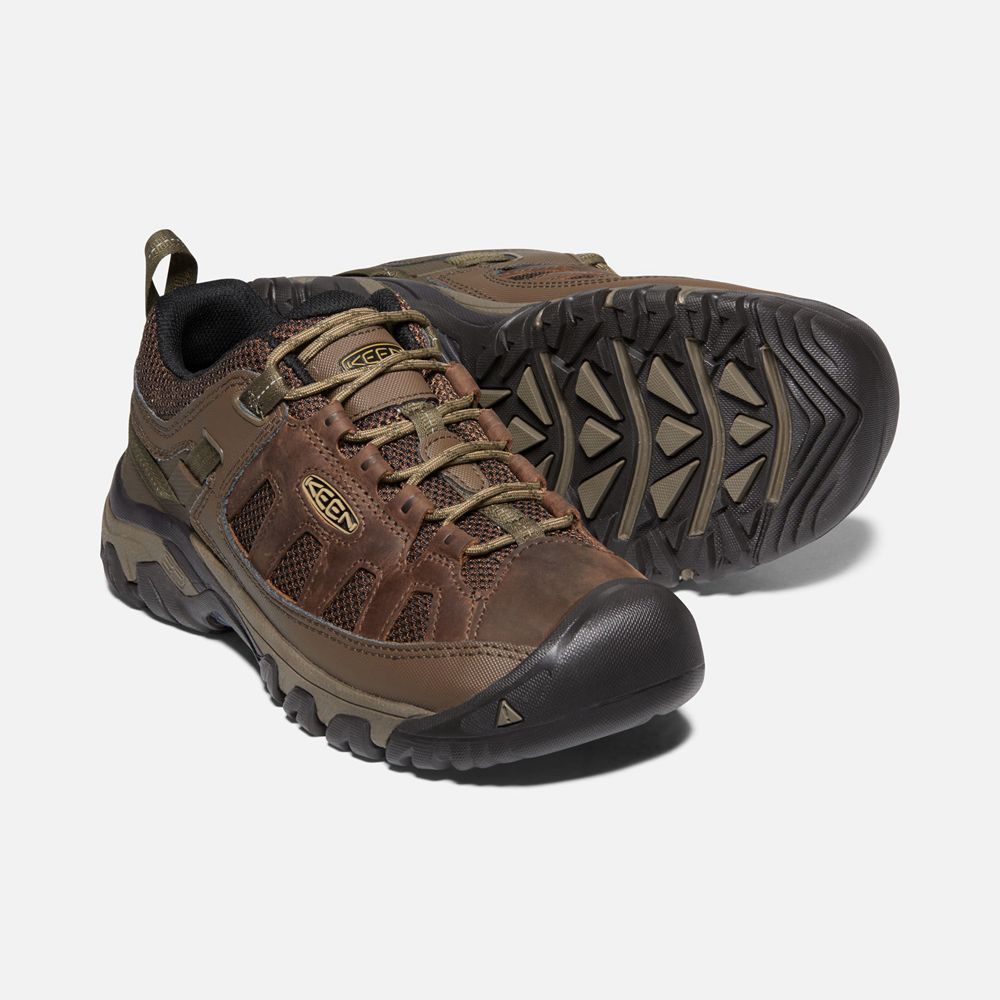 Keen Wandelschoenen Heren Bruin/Zwart - Targhee Vent - 19743-HDYW